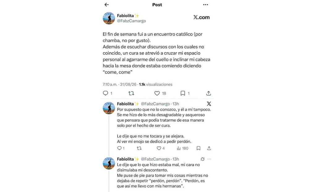 Señalan a sacerdote por presunta agresión contra joven en Mérida; ella denuncia contacto sin consentimiento.
(02/09/26)
Foto: Especial.