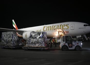 Llegan a México 648 mil dosis de la vacuna Sputnik