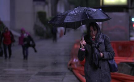 Alertan a 6 delegaciones por lluvia y granizo para la tarde