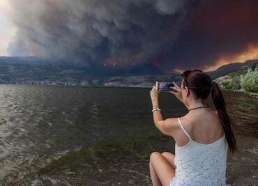 El oeste de Canadá declara el estado de emergencia ante el crecimiento de los incendios