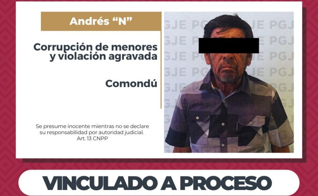 Dan prisión preventiva a hombre por corrupción de menores y violación en BCS (14/03/2025). Foto: Especial