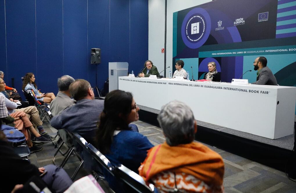 Homenajean a Álvaro Mutis en la FIL Guadalajara.
Foto: EL UNIVERSAL / Fernanda Rojas