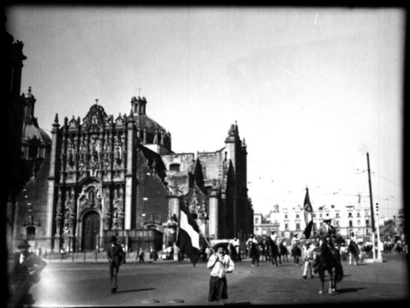 El sangriento choque entre fascistas y comunistas que se libró en el Zócalo en 1935