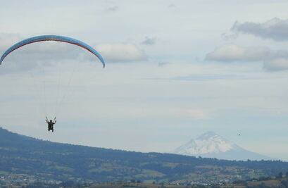 3 lugares en Estado de México para volar en parapente