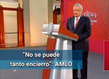 Soy partidario de que se abran los parques, no se puede tanto encierro: AMLO