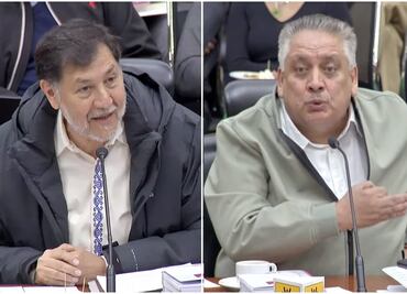 Noroña choca con Acosta Naranjo en el INE; "viene de la mano de Bartlett a hablar del 88"