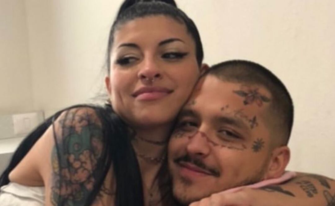 Cazzu y Christian Nodal. Foto: Twitter @cazzudataof