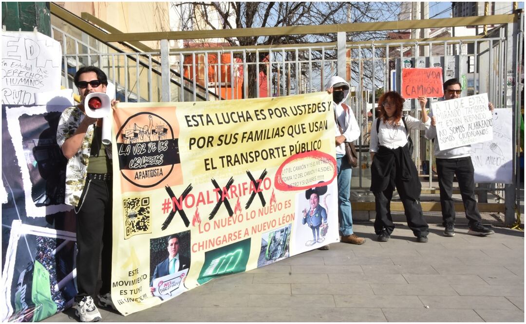 El pasado 3 de enero, el Instituto de Movilidad y Accesibilidad de Nuevo León aprobó el aumento a la tarifa del transporte público de 15 a 17 pesos (18/01/2025). Foto: Emilio Vázquez / EL UNIVERSAL