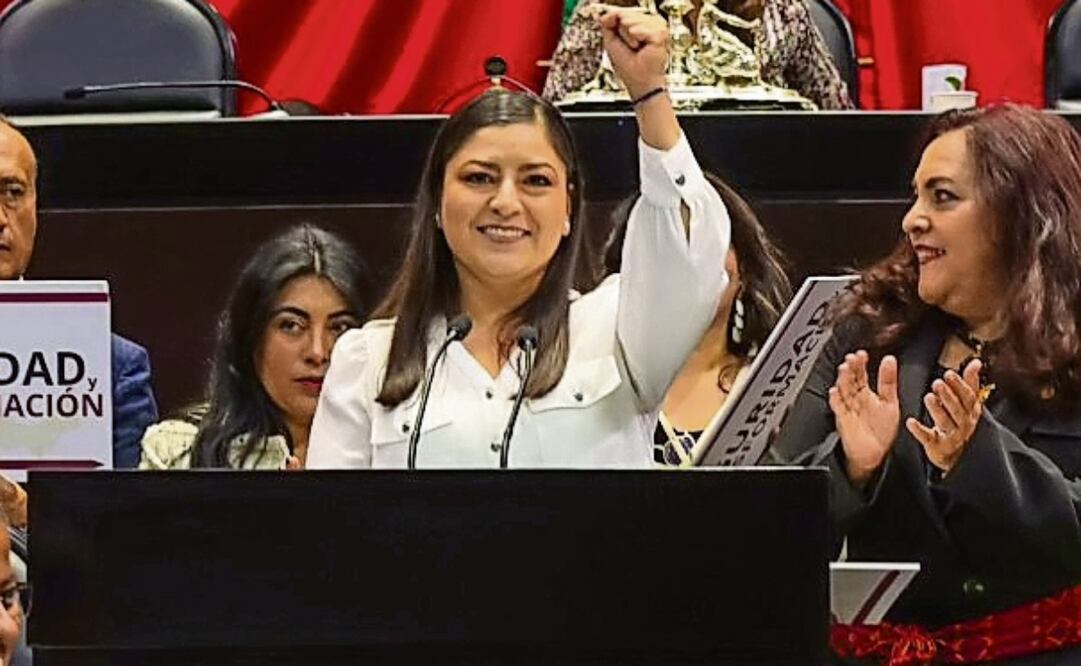 Entrevista de Claudia Rivera con EL UNIVERSAL. Foto: Especial