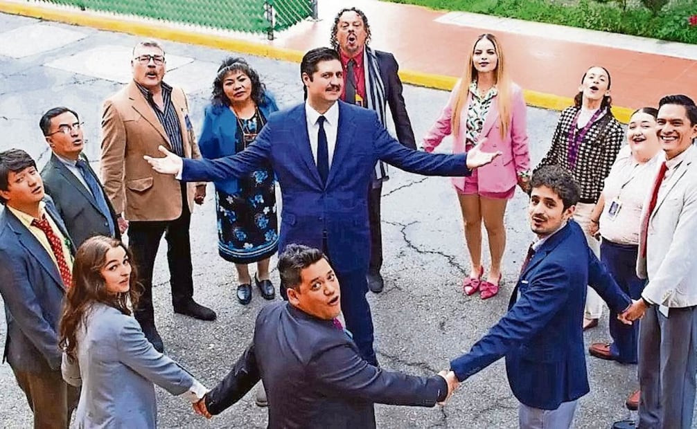 La versión mexicana lleva el falso documental de oficina a Jabones Olimpo, empresa familiar de Aguascalientes dirigida por el torpe Jerónimo Ponce III. Foto: PRIME VIDEO