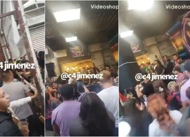 Decenas beben y bailan en "chelería" de Tepito pese a semáforo rojo