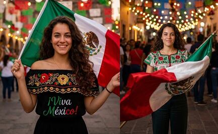 Cómo hacer tu foto con la bandera de México usando IA