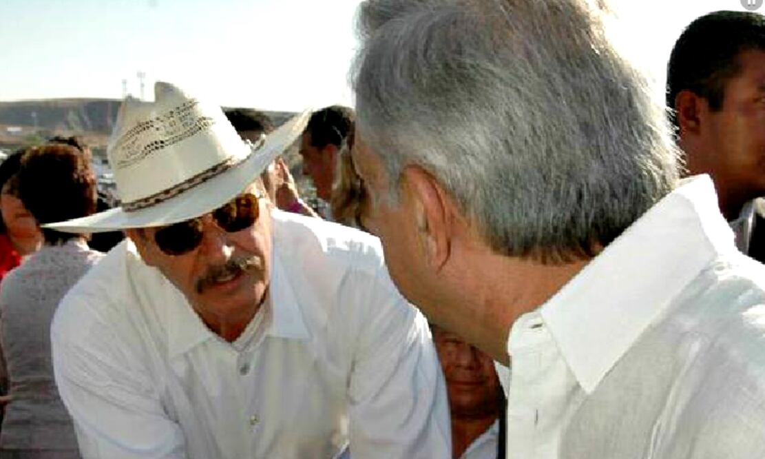 En 2012, en el Parque Bicentenario de Guanajuato, Vicente Fox se encontró a Andrés Manuel López Obrador y lo saludó con una palmadita en el hombro, a lo que el tabasqueño respondió con: “¡buenos días!”. Foto: archivo/EL UNIVERSAL