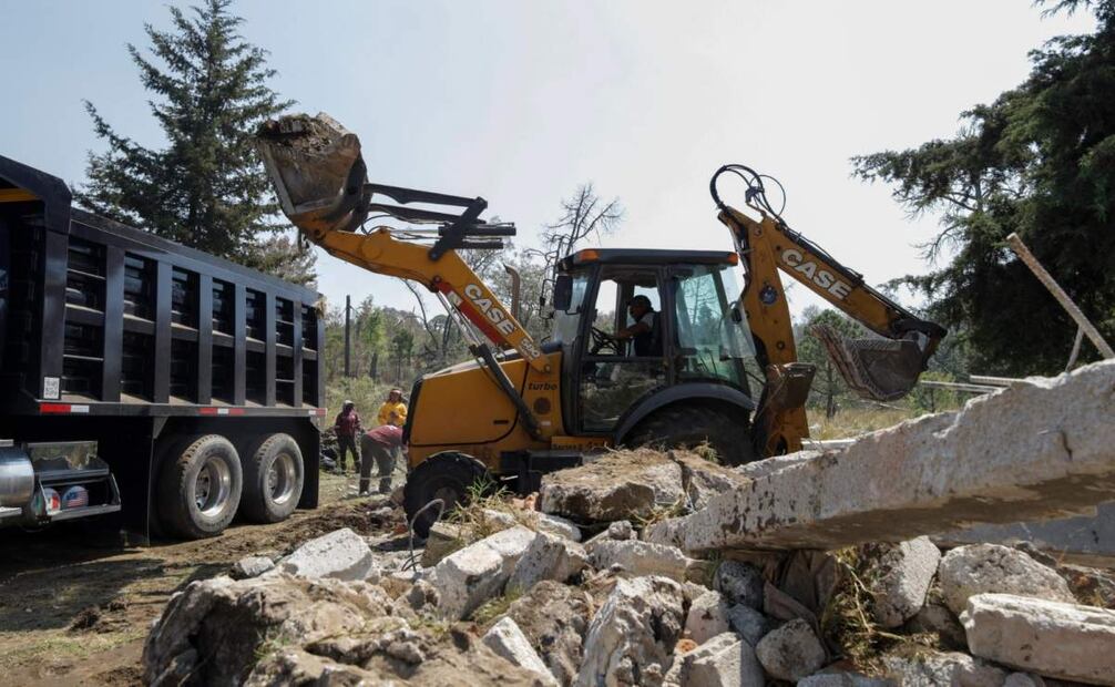 Recuperan 68 hectáreas por parte de diversas secretarías (05/03/2025). Foto: Especial