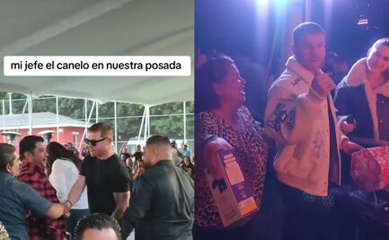 Canelo Álvarez realiza espectacular posada para sus empleados; regala refrigeradores, motocicletas y iphones