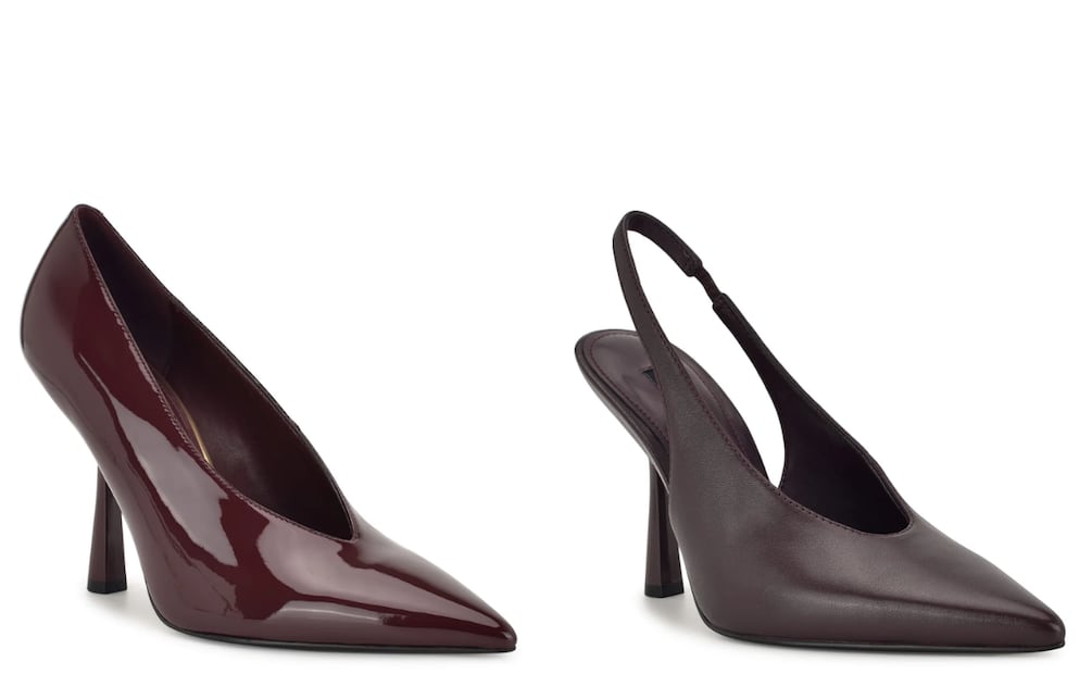 Los zapatos con punta enmarcada son unos de los favoritos. Foto: Nine West,