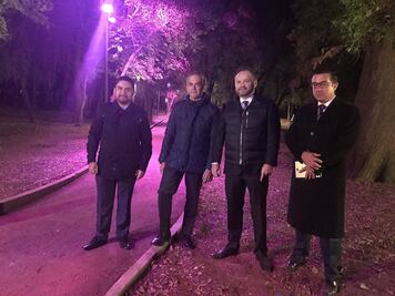 Estrena Circuito Gandhi en Chapultepec alumbrado