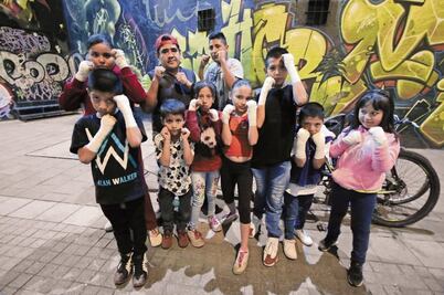 Recuperan con box a menores y calles del Centro