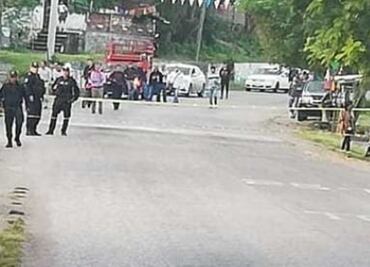 Esparcen restos de hombre sobre carretera a Jojutla