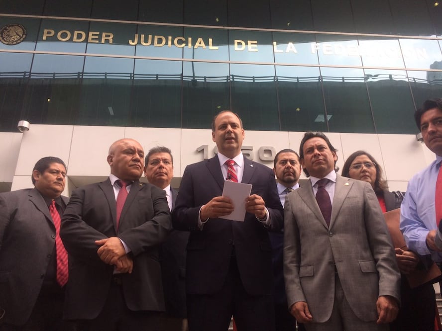 Gustavo de Hoyos Walther, presidente de Coparmex. Foto: Valente Rosas / EL UNIVERSAL