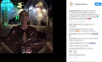 "Mi cáncer está en control", revela Edith González