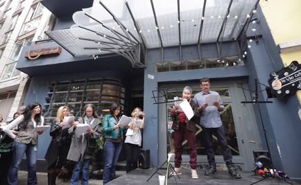 Al grito de "Ni un teatro menos", actores se despiden de El Círculo Teatral
