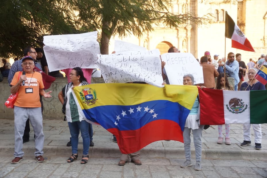 "Es una solidaridad de clase, de pueblo a pueblo", dicen agremiados de la Sección 22. (Foto: Edwin Hernández)