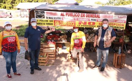 Ante Covid-19, capacitan a tiangueros de Sinaloa