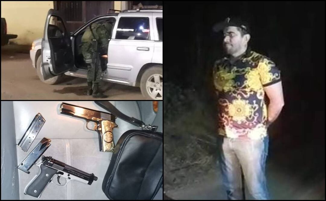 Cae "El 22" operador del CJNG en Coalcomán, Michoacán. Foto: Especial
