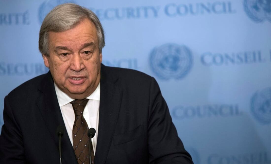 El secretario general de la ONU, António Guterres (Foto: AP)