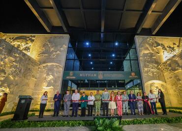 Presidente municipal de Reynosa inaugura Museo del Ferrocarril; busca fomentar la identidad local y ser un atractivo turístico