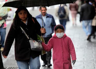 Frente frío mantendrá lluvias y clima frío en el país