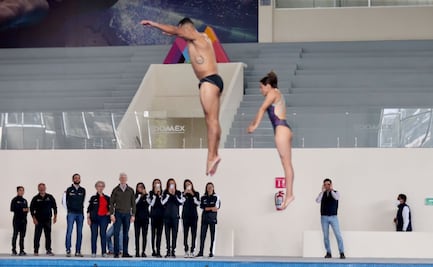 Alfredo Del Mazo inaugura Centro Acuático de la Ciudad Deportiva Edomex