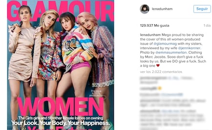Lena Dunham muestra celulitis en revista