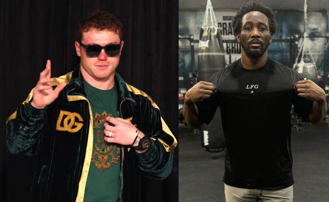 Canelo Álvarez y Terence Crawford Foto: Especial