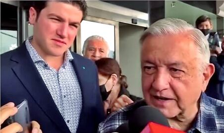 “El gobernador es muy buena persona”: AMLO sobre Samuel García, al responder si le gusta como “corcholata”