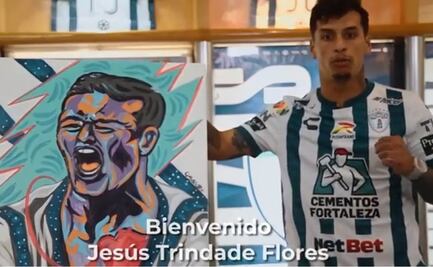 Pachuca presenta a Jesús Trindade como su nuevo refuerzo