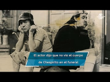 Carlos Villagrán especula que Florinda Meza mintió sobre la muerte de Gómez Bolaños