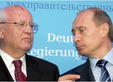 La relación de "amor y odio" entre Gorbachov y Putin