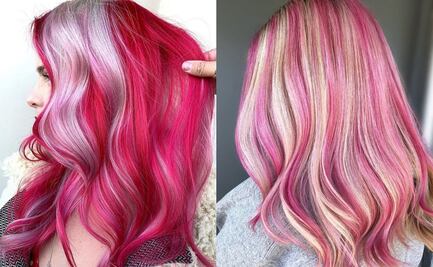 Candy Cane, el color de pelo más navideño