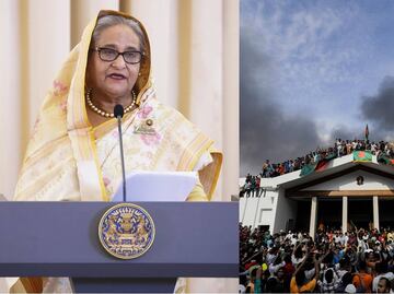 Primera ministra de Bangladesh huye a India tras abandonar el país por protestas y violencia