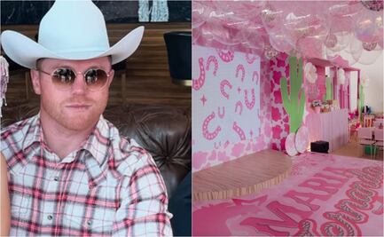 Canelo Álvarez realiza espectacular fiesta de cumpleaños; así celebró con temática de vaqueros a su hija