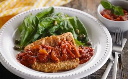 Filete de pescado a la española