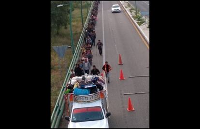 Caravana de pies cansados llega a Tuxtla Gutiérrez; instalarán plantón
