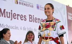 Sheinbaum felicita a EU por el 250 aniversario de su independencia; "todas las naciones tenemos derecho a ser libres", afirma