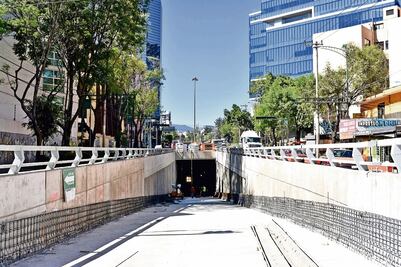 Avanza 70% desnivel de Mixcoac