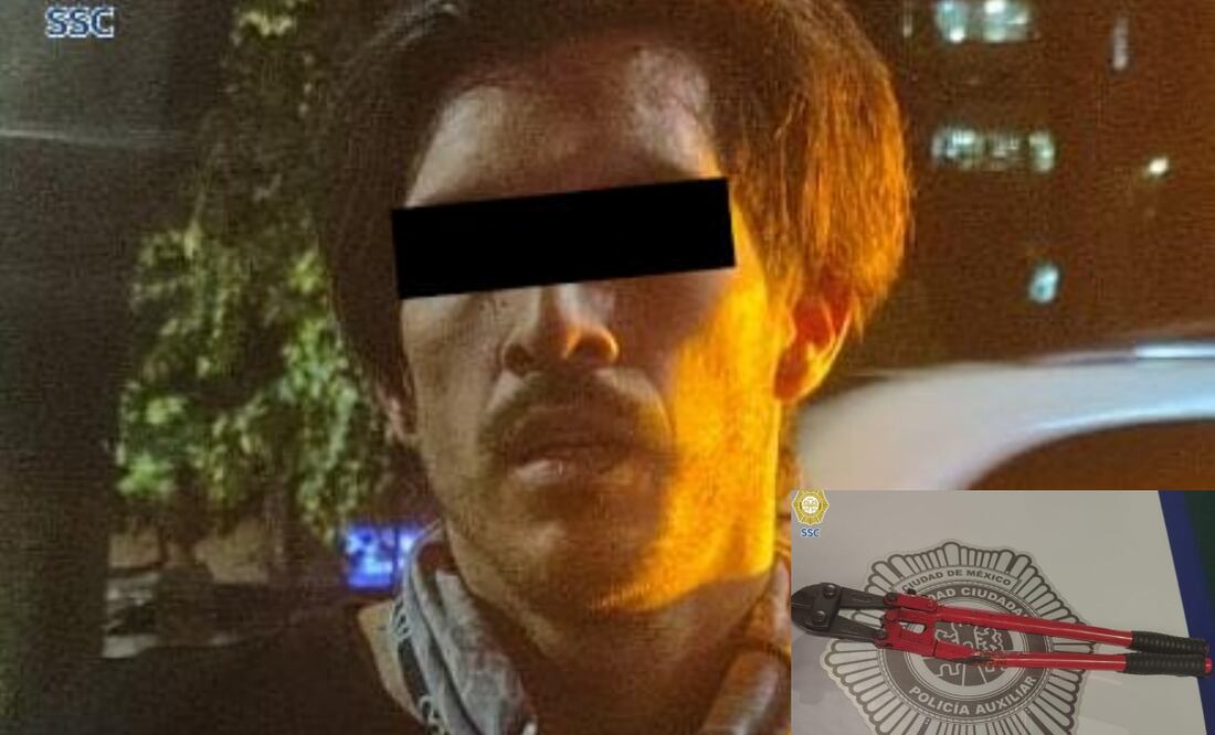 Detienen a sujeto por robar una bicicleta. Foto: Especial