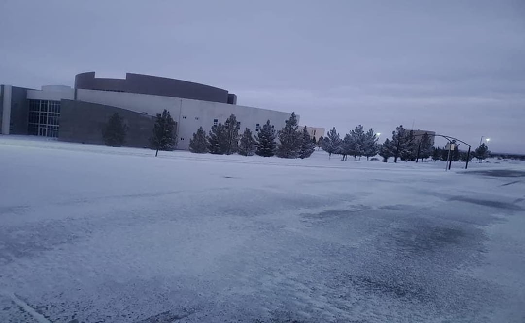 Nevada en Ciudad Juárez provoca temperaturas de hasta -11 grados