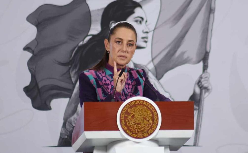 La presidenta Sheinbaum Pardo aseguró que distintas organizaciones están de acuerdo con la Ley de Aguas, ante inconformidades de algunos productores del campo. Foto: Luis Camacho / EL UNIVERSAL