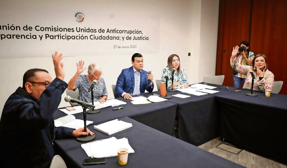 Algunos legisladores cuestionaron la efectividad del proceso de selección de los aspirantes a comisionados del Inai. Foto; Especial